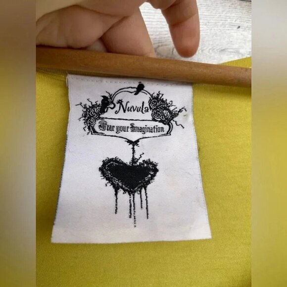 Nuvula plaid bell sleeve bubble hem dress medium - Picture 6 of 12